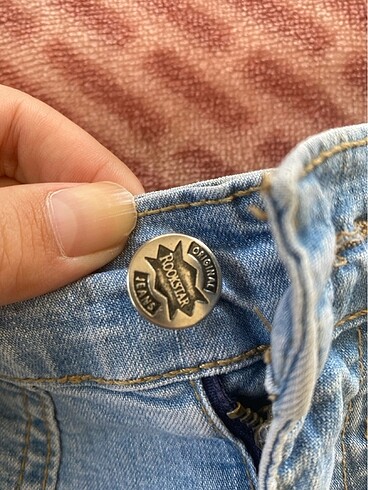Hard Rock Yüksek bel mini şort