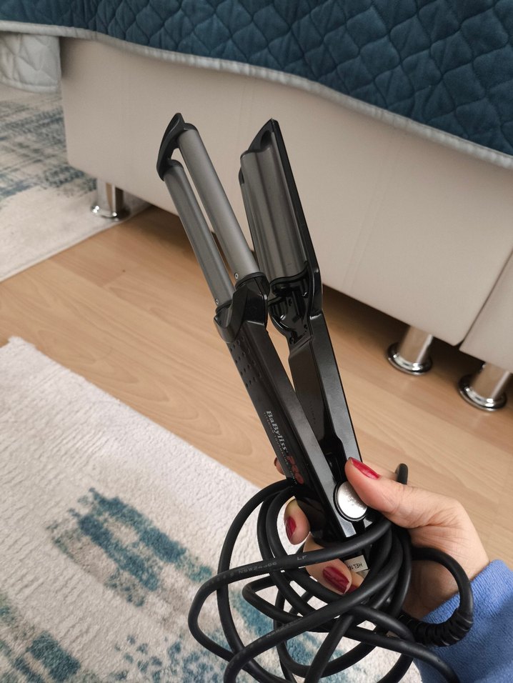 Babyliss Pro Siyah titanyum Saç Şekillendirici - Görsel 4