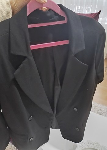 Siyah Kadın Blazer ceket - Görsel 2