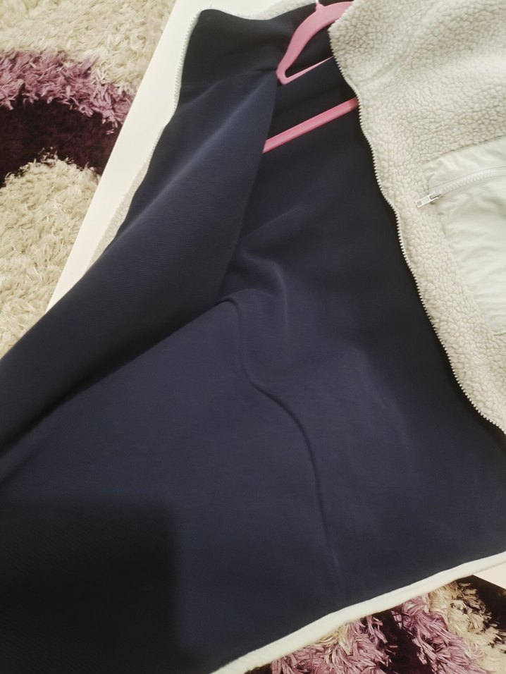 Gri Kısa Peluş Kadın Ceket - Görsel 4