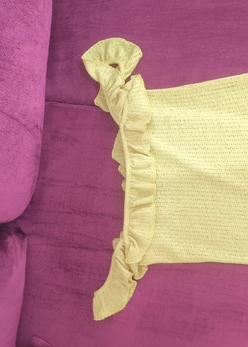 Sarı Fırfırlı crop - Görsel 2