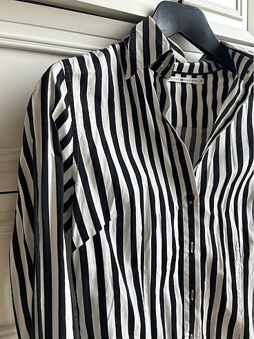 Tommy Hilfiger Siyah Beyaz Gömlek