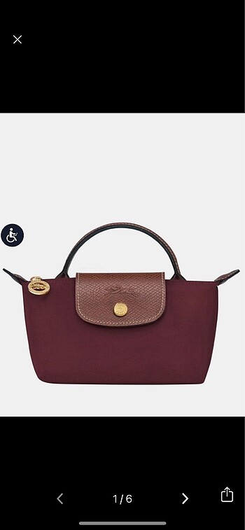 Long Champ Bordo Xs
