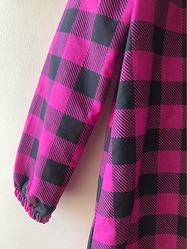 42 Beden tofisa kadın tesettürlü pembe tunik