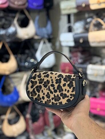 LEOPAR DESEN ÇANTA