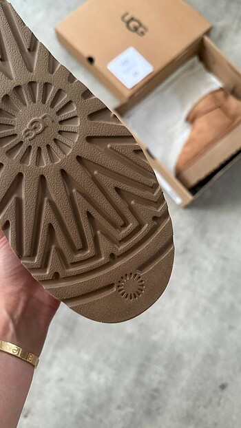 36 Beden camel Renk Ugg Classic Mini Platform