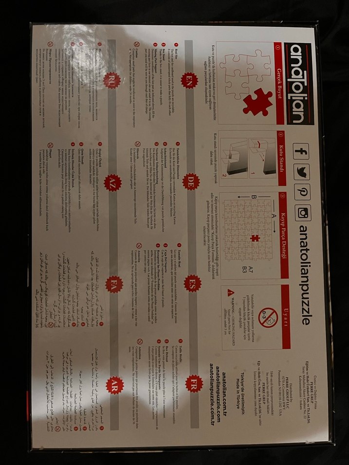 Anadolian 1000 Parça Puzzle - Görsel 2