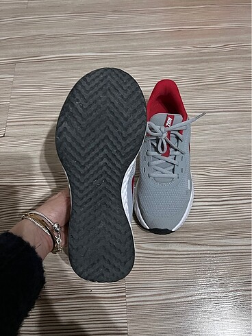 37,5 Beden gri Renk Spor ayakkabı