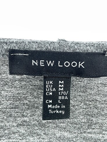 m Beden gri Renk New Look Hırka %70 İndirimli.