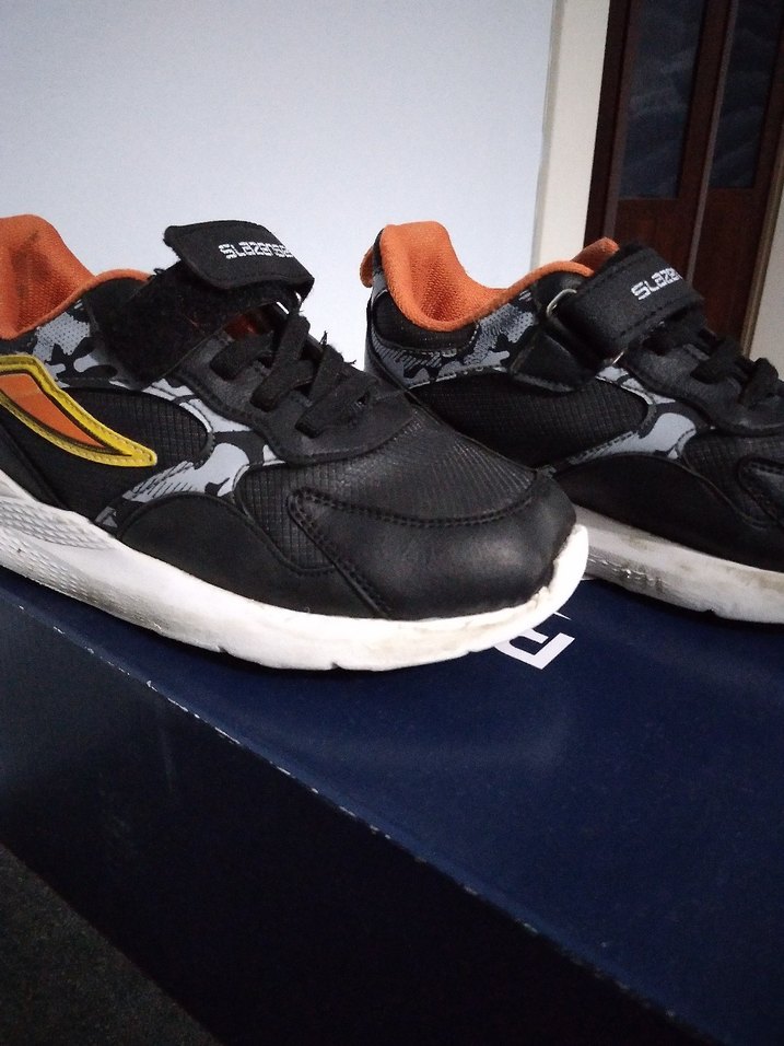 Erkek Çocuk Siyah Spor Ayakkabı - Görsel 5