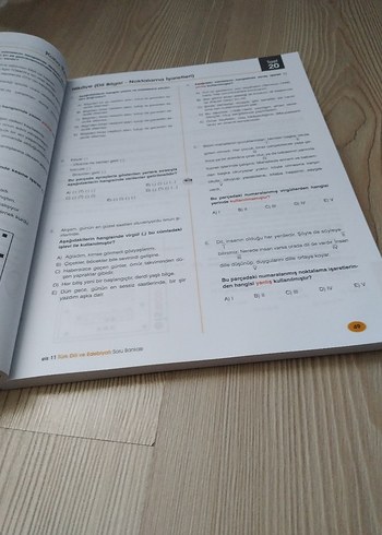 11. Sınıf Türk Dili ve Edebiyatı Soru Bankası - Görsel 2