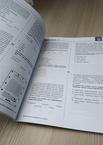 10. Sınıf Türk Dili ve Edebiyatı Soru Bankası - Görsel 2