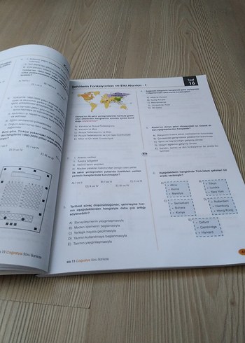 11. Sınıf Coğrafya Soru Bankası - Görsel 2