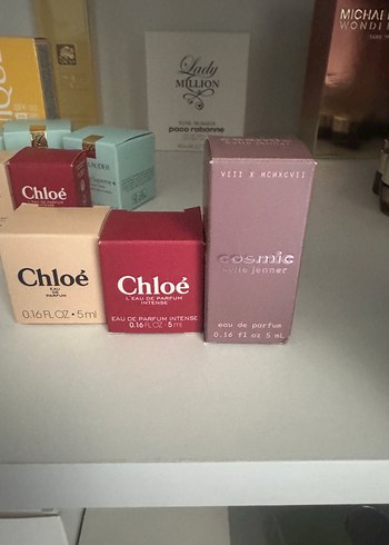 Chloé ve Cosmic Kadın Parfümleri 5 ml