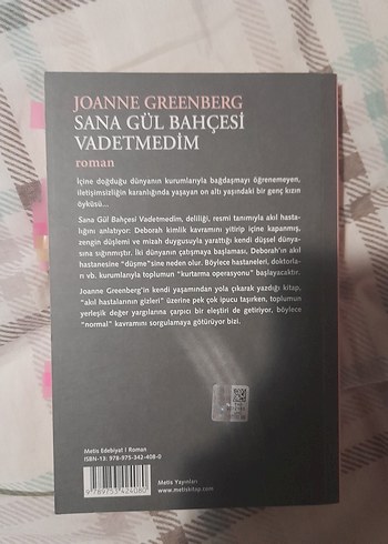 Sana Gül Bahçesi Vadetmedim - Joanne Greenberg - Görsel 2