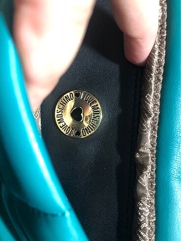 Love Moschino Love moschino çanta petrol yeşili