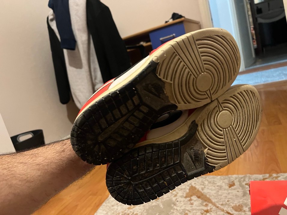 Nike Retro red dunk 42,5 no - Görsel 5