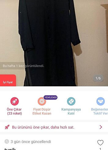 2 tane Tunik