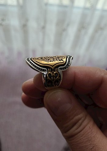 925 ayar Erkek gümüş zihgir yüzük - Görsel 5