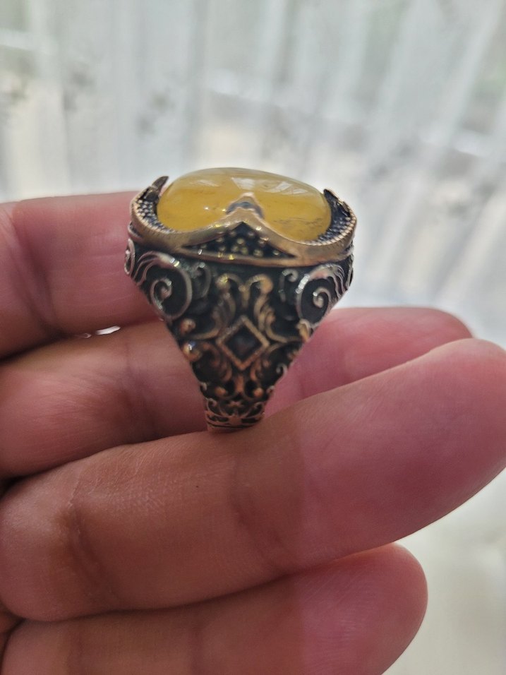 925 ayar Erkek gümüş yüzük - Görsel 4