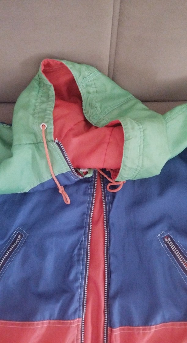 Renkli Fermuarlı Erkek Çocuk Ceketi - Görsel 2