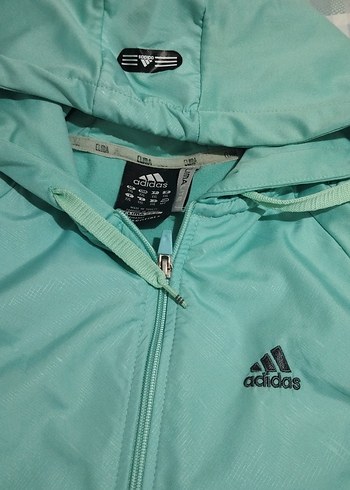 Kadın Yeşil Adidas Spor Ceket - Görsel 3