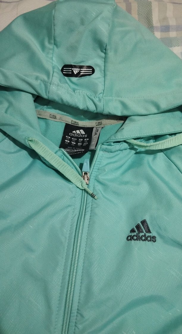 Kadın Yeşil Adidas Spor Ceket - Görsel 3