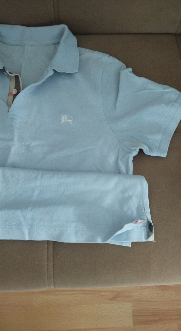 Mavi Pamuklu Erkek Polo Tişört - Görsel 2