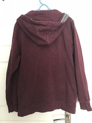 Bordo sweat hırka