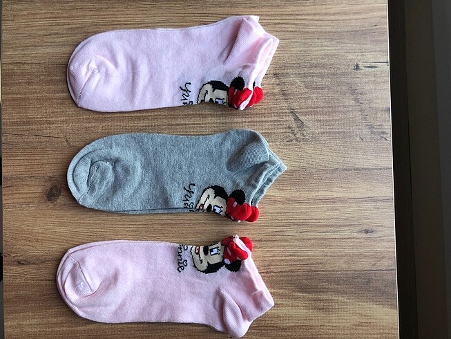 Minnie mouse kadın çorap