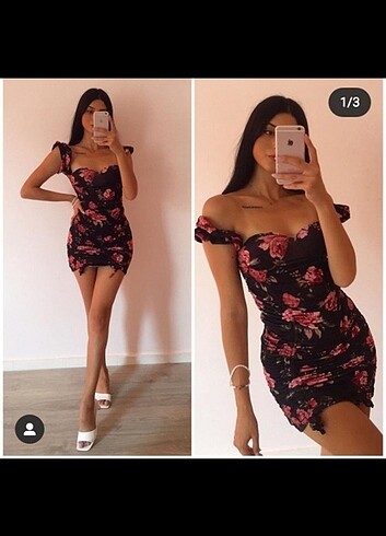 Çiçekli elbise 