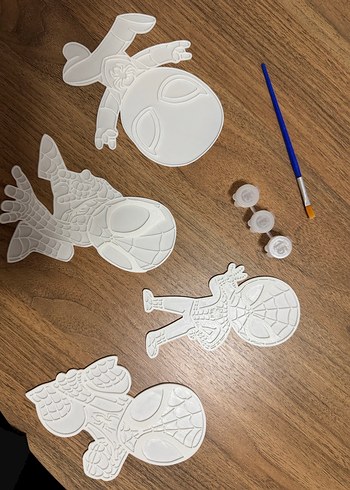 Örümcek Adam Boyama Seti - Görsel 2