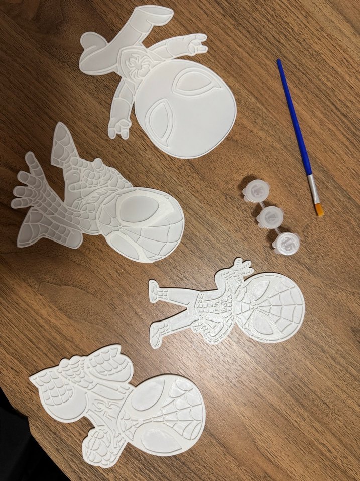 Örümcek Adam Boyama Seti - Görsel 3