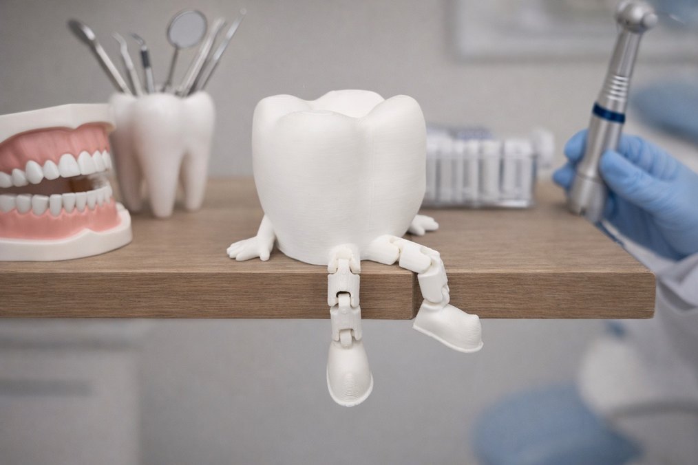 OTURAN DİŞ FİGÜRLÜ DEKOR - Görsel 2