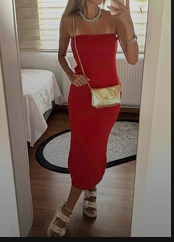 Trendyol & Milla Kırmızı elbise