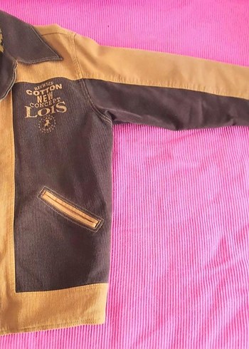 Kahverengi Baskılı Pamuklu Erkek Ceket - Görsel 5