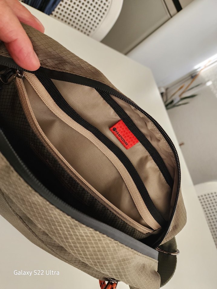 Kraftcover haki Erkek Bel Çantası - Görsel 3