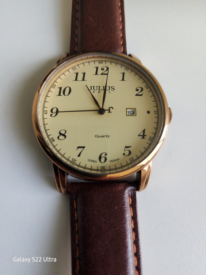 Bej Vintage Erkek Kol Saati - Görsel 3