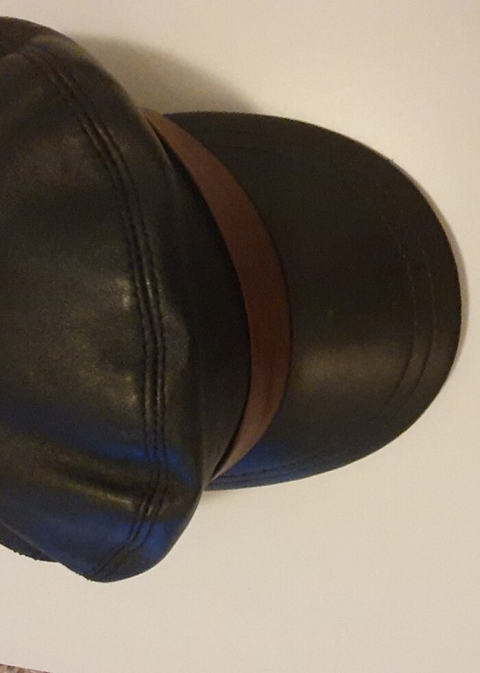 Deri şapka - Görsel 5