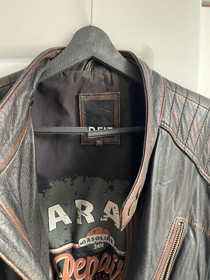 Derimod deri ceket(gerçek deri) - Görsel 3