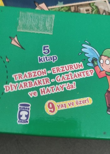 Levent Türkiye'yi Geziyorum 5 Kitap Seti
