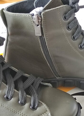 Kadın deri bot 40 numara - Görsel 9