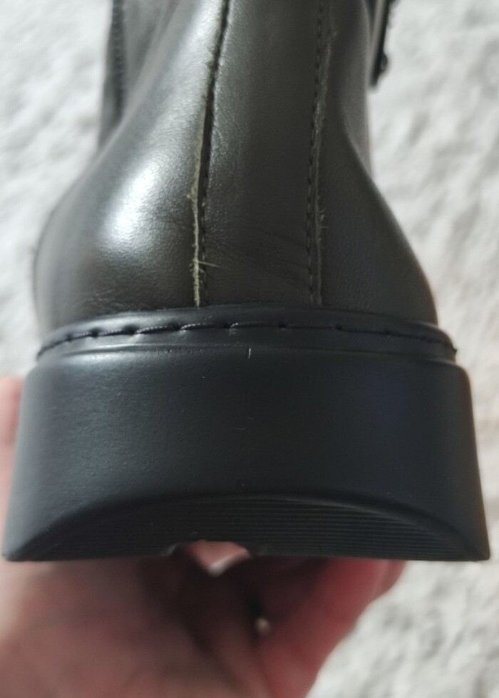 Kadın deri bot 40 numara - Görsel 5