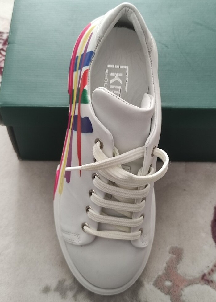 Deri spor ayakkabı  - Görsel 3