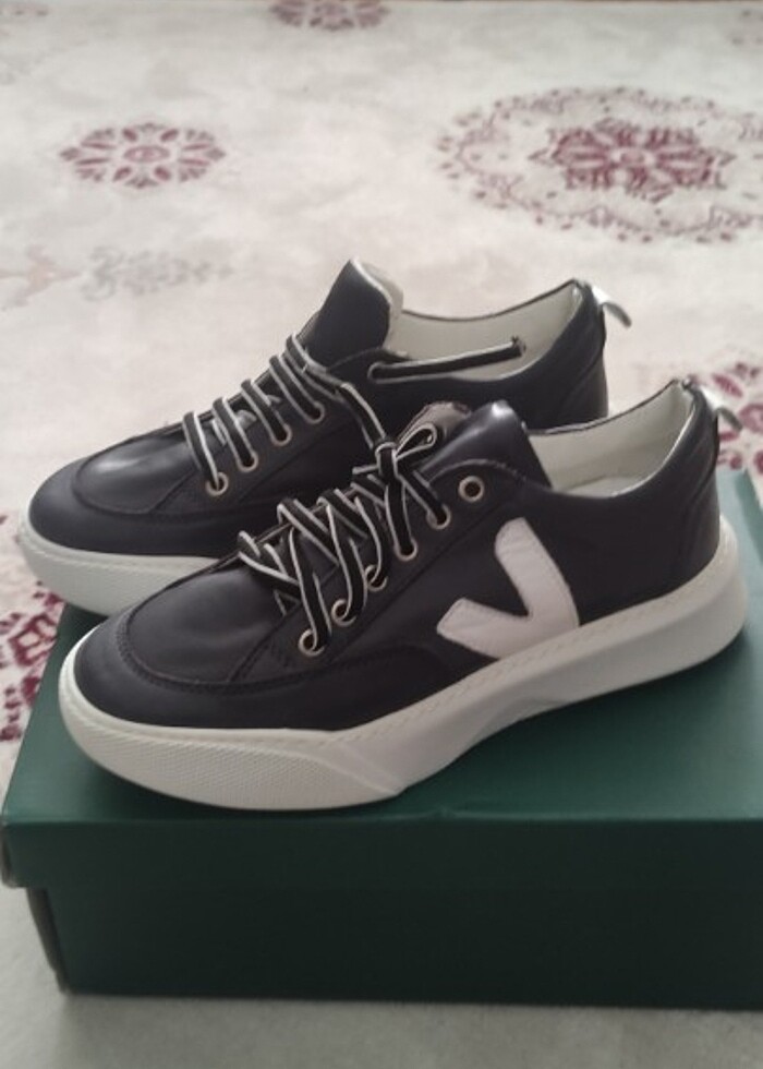 Kadın deri spor  - Görsel 5