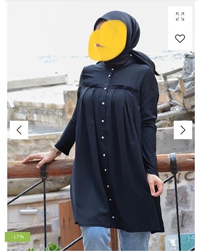 Siyah şık tunik