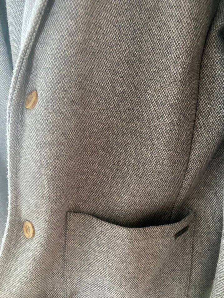 DeFacto Çocuk Gri Melanj Blazer Ceket — görsel 2/3