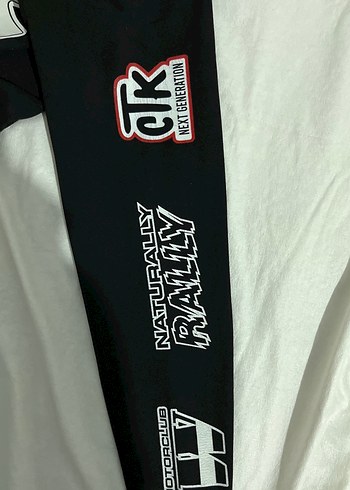 Siyah Baskılı Hamile Sweatshirt - Görsel 2