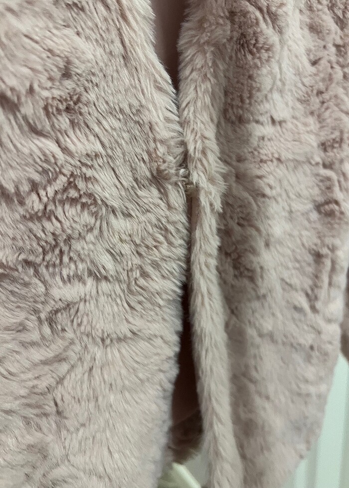 H&M kürk panço kız çocuk - Görsel 4