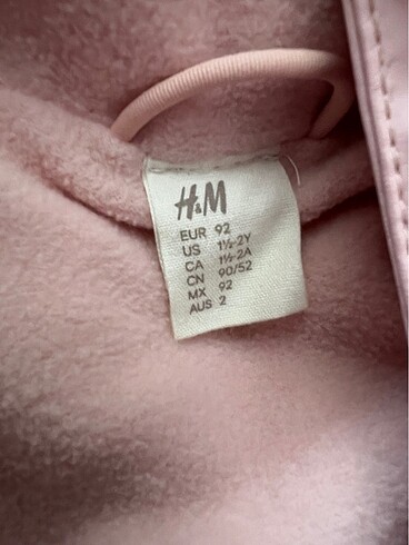 H&M kız bebek yağmurluk mont yeni - Görsel 2